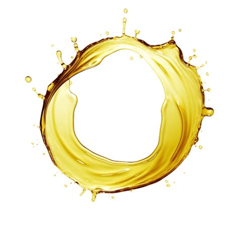 A Yellow Liquid Splash On A White Background 27291704 Png