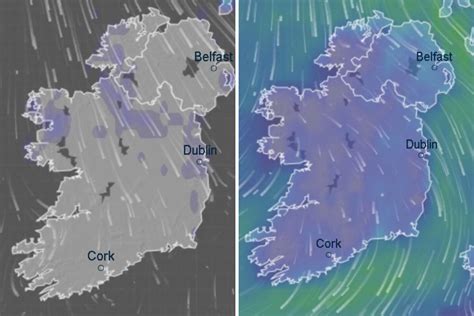 Irish Weather Forecast Sunny Dry Spells Showers Of Rain And Hail