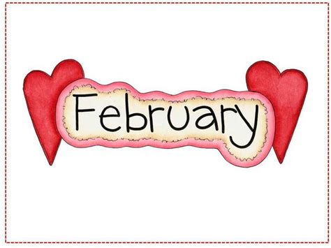 Pin By Sammy Elly On February February Clipart February Holidays
