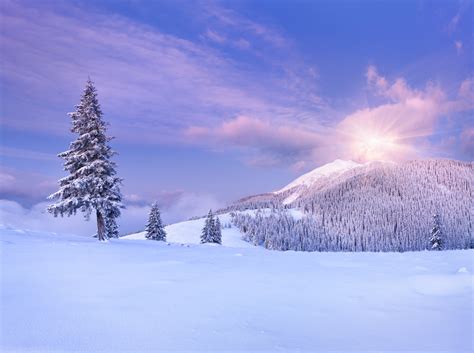 Clouds Landscape Nature Mountains Sky Winter Snow Wallpapers Hd Desktop And Mobile
