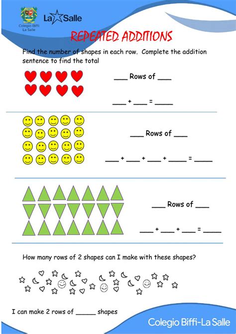 Repeated addition activity