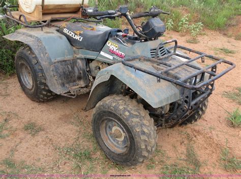 1996 Suzuki 250 Quad Runner Atv In Quitman Tx Item C9728 Sold Purple Wave