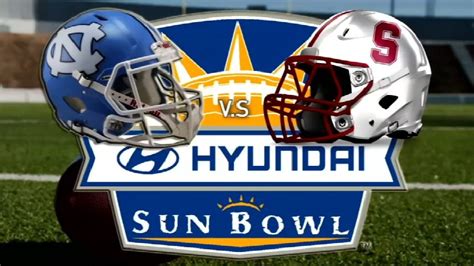 Get winning picks from the best sports handicappers with documented results. Hyundai Sun Bowl Free Sports Pick: North Carolina vs. Stanford