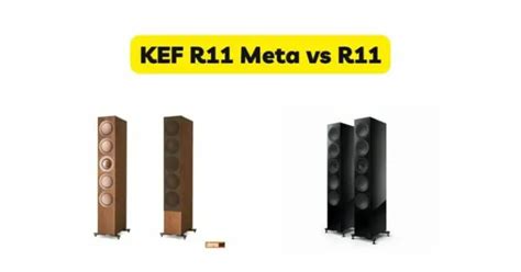 Kef R11 Meta Vs R11 All For Turntables