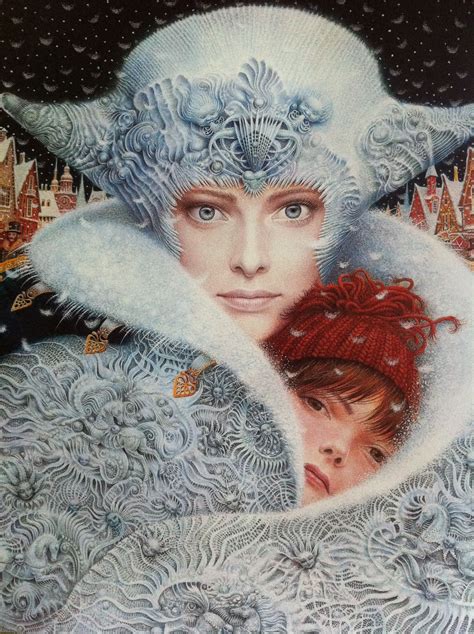 The Snow Queen By Vladyslav Yerko Иллюстрации Иллюстратор Рисунки