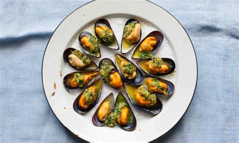 Nigel Slaters Recipe For Mussels With Herb Butter Food The Guardian