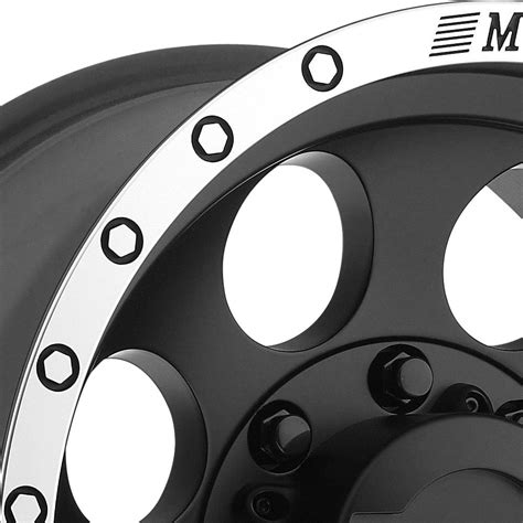 Mickey Thompson® Classic Baja Lock Wheels Matte Black With Machined