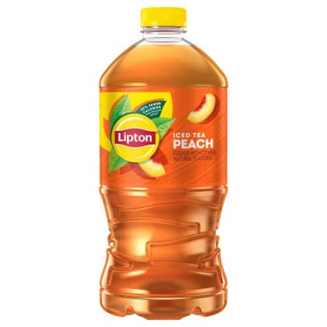 Lipton Peach Iced Tea Fl Oz Kroger