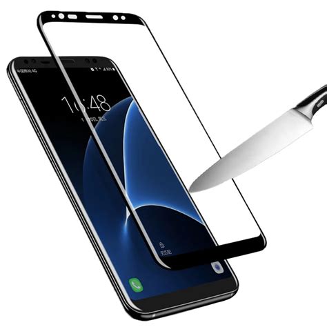 3d curved edge tempered glass film for samsung galaxy s8 glass s8 plus hd for samsung s8 screen
