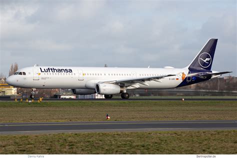 Lufthansa Airbus A321 100 D Airy Berlin Spotterde