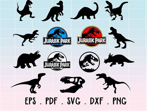 Jurassic Park Svg Jurassic World Svg Jurassic Park Clipart Etsy