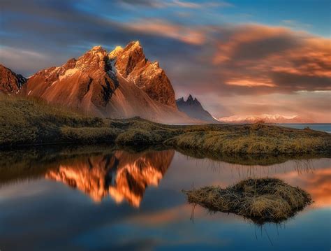 The 'Horny' Mountains of East Iceland: Vestrahorn, Brunnh...