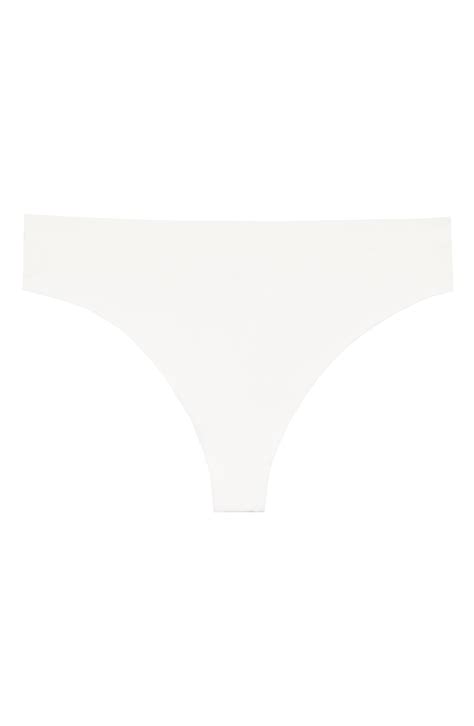 Skims Soft Smoothing Thong In Marble Smart Closet