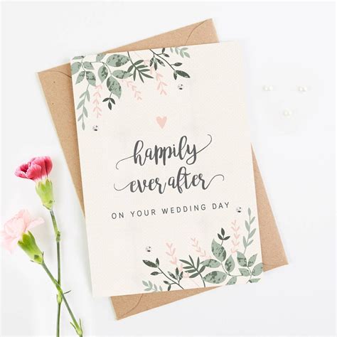 Wishing you a wonderful life together. What To Write In A Wedding Card - 2021 Guide - Weddingstats