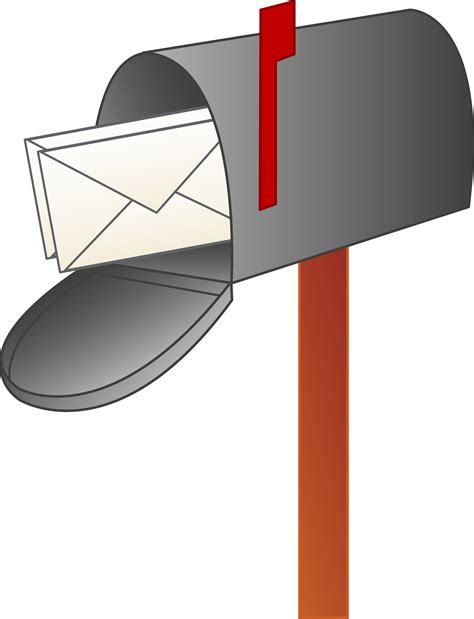 Mailbox Cartoon Mail Clipart Clipartix