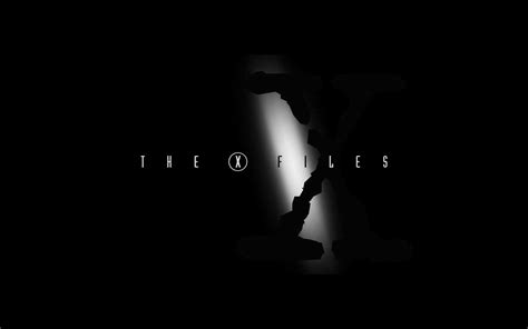 The X Files Logo Black Tv Wallpapers Hd Desktop And Mobile Backgrounds