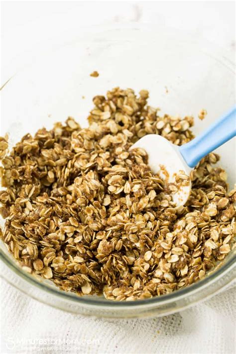 Of course, you'll want to use a top of the line granola. Instant Pot Apple Crisp Recipe that is Ready in Minutes