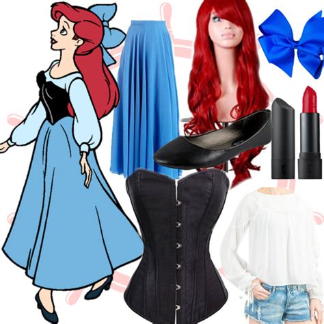 Boo It Yourself Halloween Costumes Ariel From The Little Mermaid