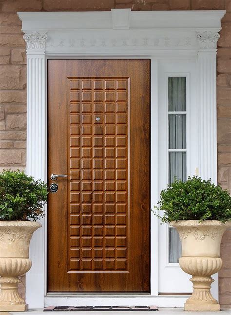 Steel Entrance Doors Are The Most Common And Popular Choice With The
