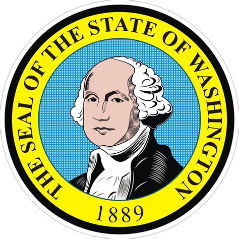 Washington State Seal Decals / Stickers | Washington state, Washington ...