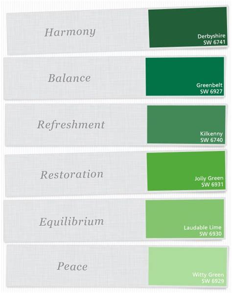 Just A Few Of Our Favorite Green Paint Colors Sherwinwilliams On