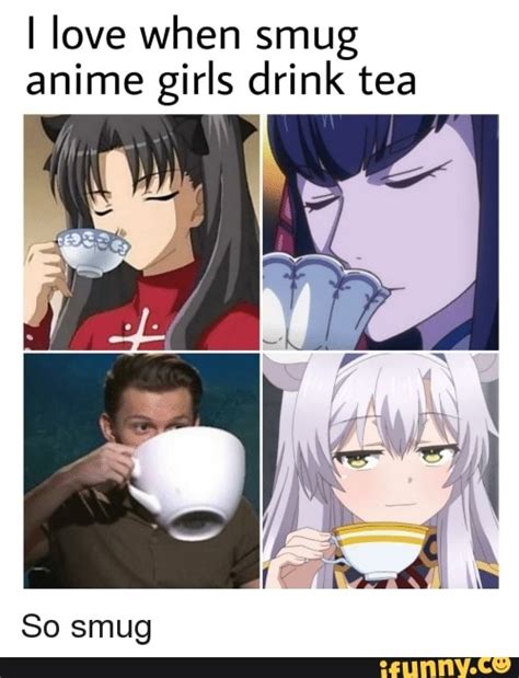 I Love Smug Anime Girls Meme Reaction Memes Are Only Allowed On