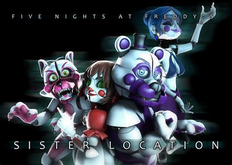 Download Five Nights At Freddys Sister Location Minimalist Poster