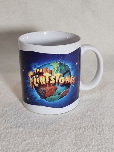 The Flintstones Mug 14 Oz Blue Planet Ceramic Coffee Tea Dakin