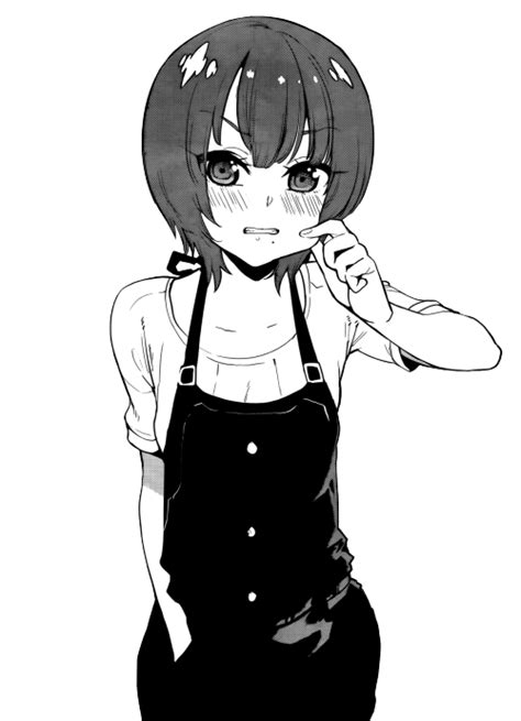 Anime Png Black And White Transparent Anime Black And