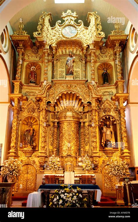 Altar De Oro Hi Res Stock Photography And Images Alamy