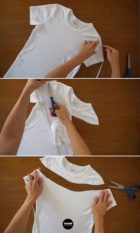 Diy No Sew T Shirt Refashion 13 Easy Upcycle Ideas Diy Clothes Refashion Tshirt Refashion