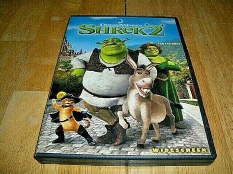 Dreamworks Shrek 2 Dvd 2004 Widescreen Used Very Good Condition