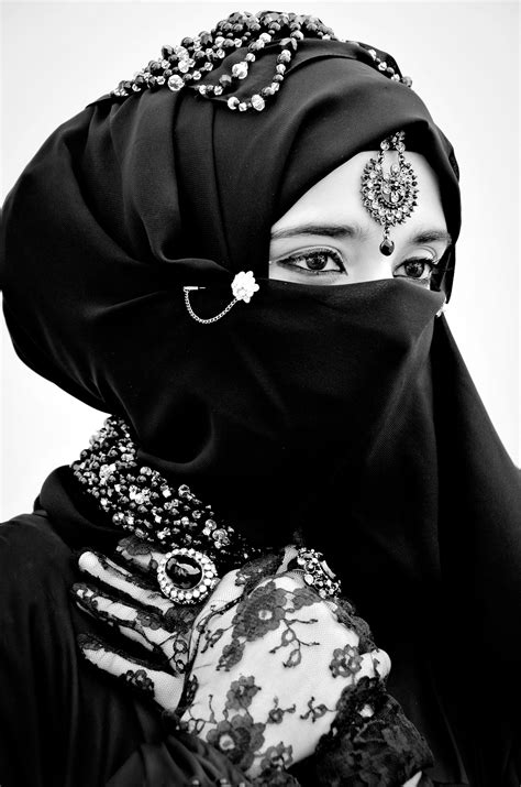 Niqab Arabian アラブ女性、ヒジャブ、伝統的なドレス