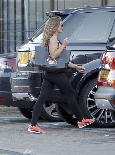 lauren goodger shows off svelte figure in gym gear daily record