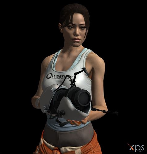Xps Portal 2 Chell And Portal Gun Links By Charlesws On Deviantart