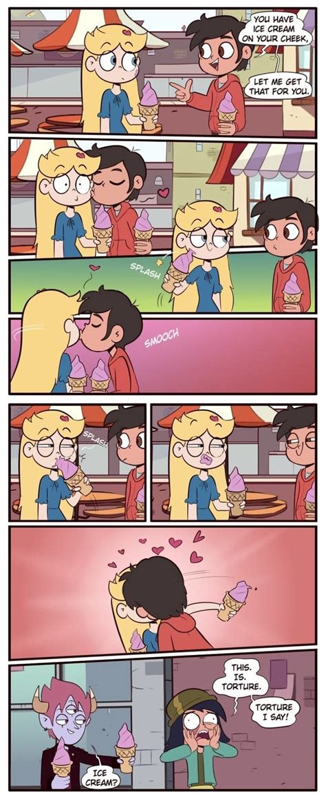 You Have Ice Cream Your Let Me Ifunny Star Vs The Forces Of Evil Starco Comic Star X Marco