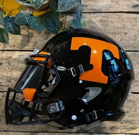 Tennessee Volunteers Authentic Gameday Football Helmet 2022 Dark Mode