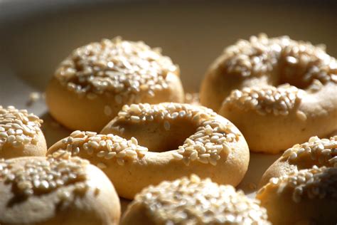 The recipe comes from marcus cato, a roman politician, in his text 'agriculture'. Ancient Roman Honey Cookies with Sesame Seeds | EatingPlaces