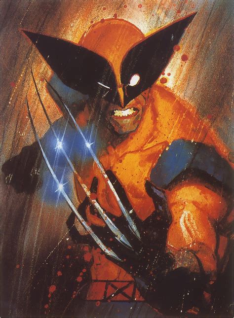 Wolverine Art Comic Book Artwork Marvel Comics Art