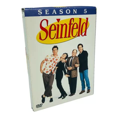 Seinfeld Season 5 Dvd 4 Disc Box Set 22 Episodes Tv Show Series Comedy