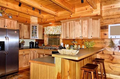 Knotty Pine Kitchen Home Design Ideas