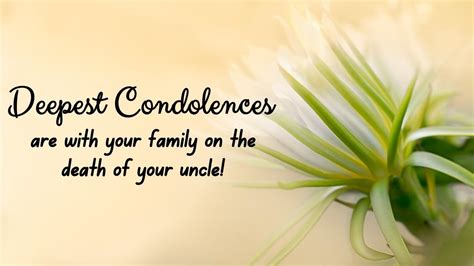40 Deepest Condolence Messages On Death Of Uncle