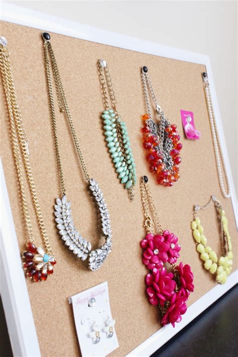 It is irritating always for style lovers to find their necessary jewelry items tangled! DIY Jewelry Holder - The Happy Flammily