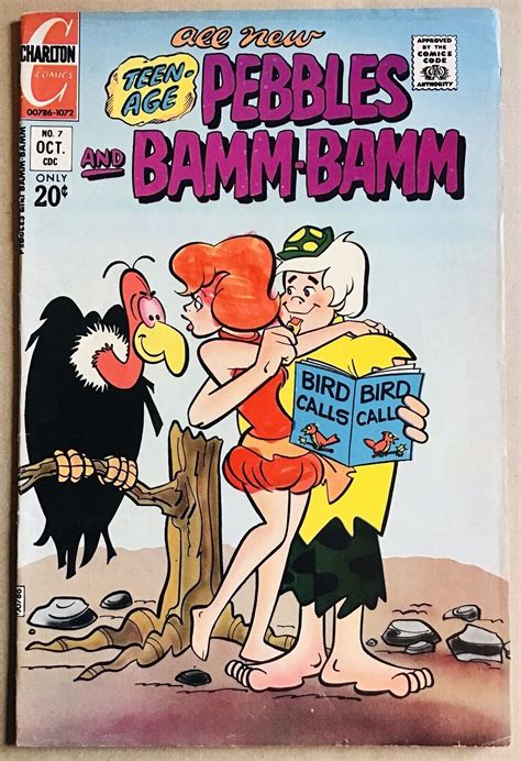 Pebbles And Bamm Bamm 7 “teen Age” 1972 Hanna Barbera Charlton
