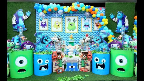 Monsters Party Ideas For 1 Year Old Boys Monsters Inc Party Little
