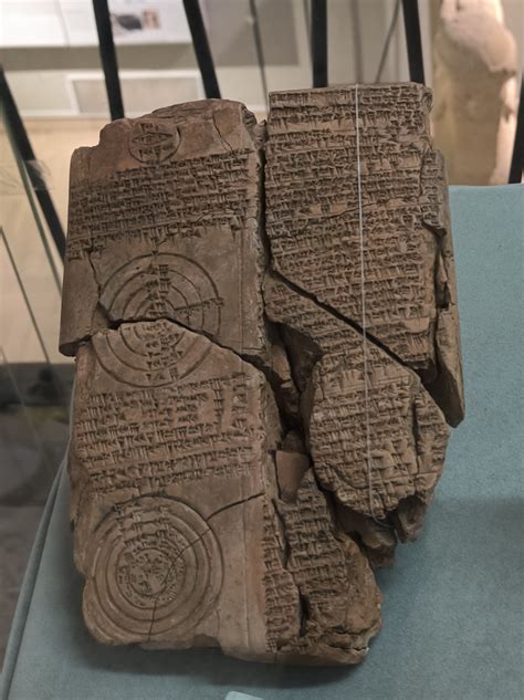 An Ancient Clay Tablet Found In Uruk Warka Southern Iraq Inscribed