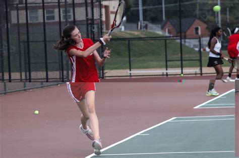 Girls Tennis Scrapes By Poolesville Silver Chips
