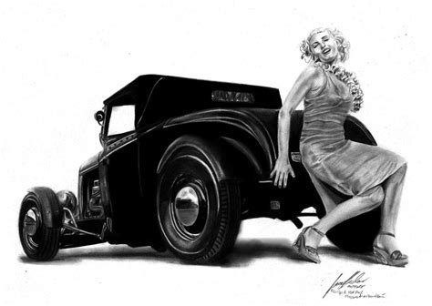 Hot Rod N Pin Up By Lowrider Girl On Deviantart