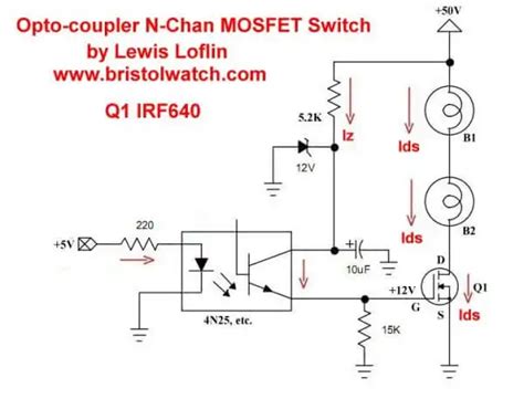 High Voltage Mosfet Switching Circuits