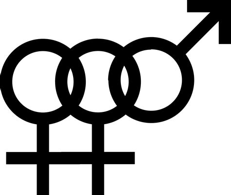 Clipart Female Bisexuality Symbol